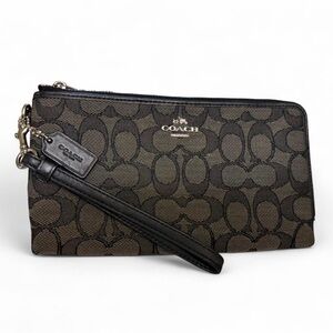 Coach Signature Wristlet